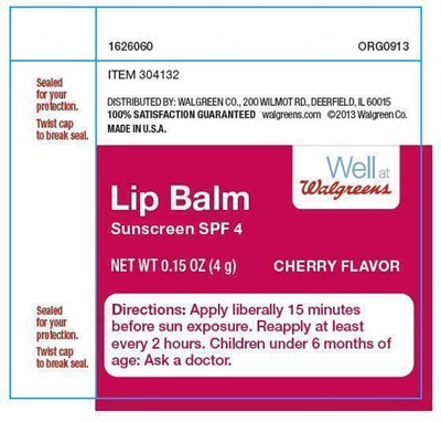 Label (Walgreens Spf4 Cherry Label)